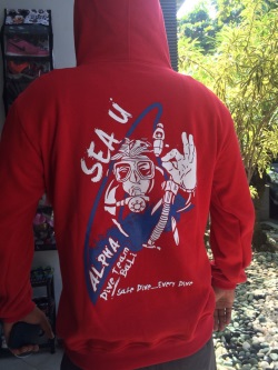 Hoodie - Red (Back)